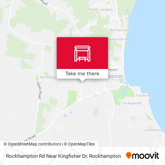 Mapa Rockhampton Rd Near Kingfisher Dr