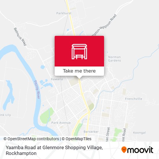 Yaamba Road at Glenmore Shopping Village map