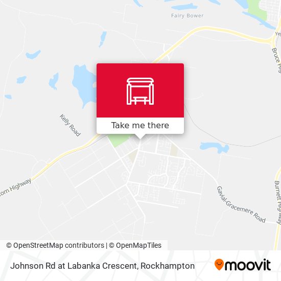 Johnson Rd at Labanka Crescent map