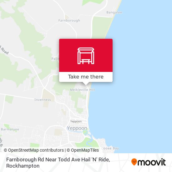 Farnborough Rd Near Todd Ave Hail 'N' Ride map