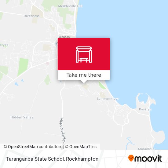 Mapa Taranganba State School