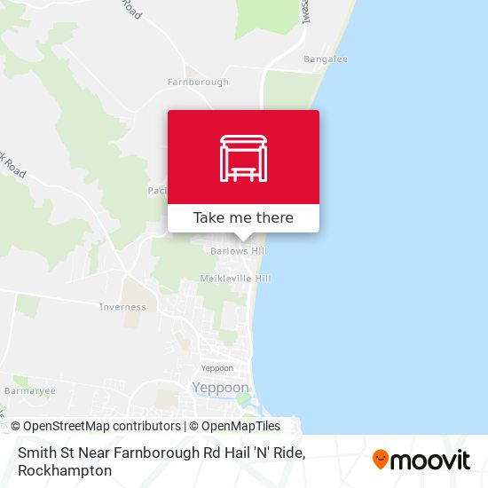 Mapa Smith St Near Farnborough Rd Hail 'N' Ride