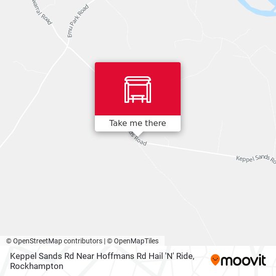 Keppel Sands Rd Near Hoffmans Rd Hail 'N' Ride map
