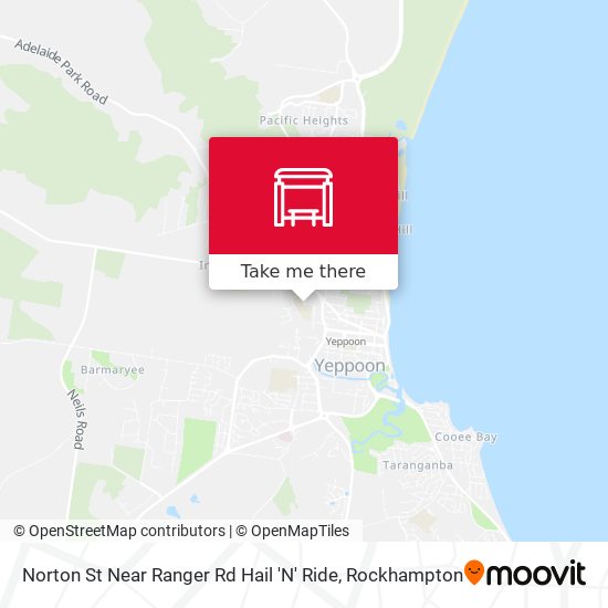 Norton St Near Ranger Rd Hail 'N' Ride map