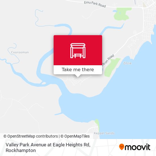 Valley Park Avenue at Eagle Heights Rd map