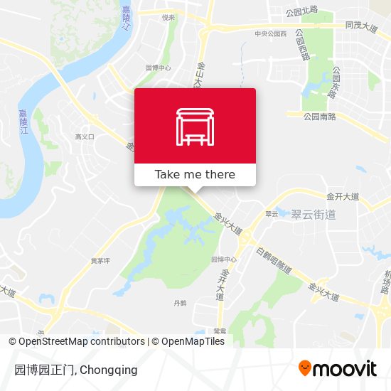 园博园正门 map