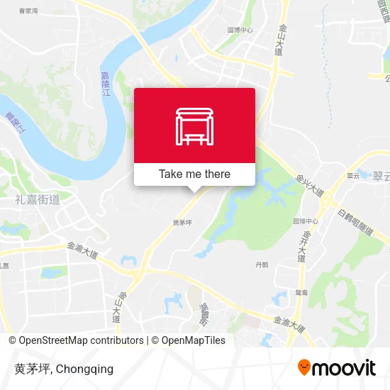黄茅坪 map