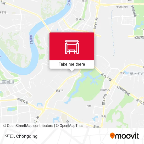 河口 map