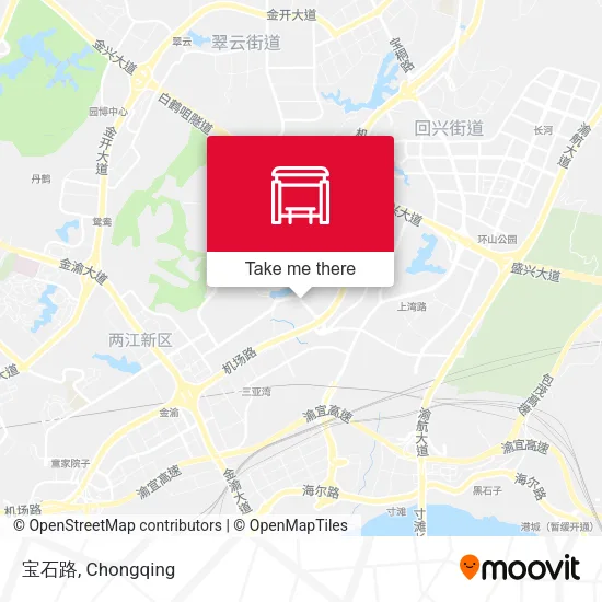 宝石路 map