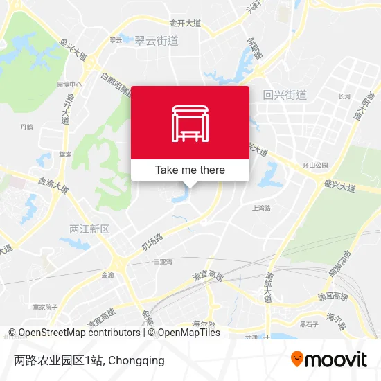 两路农业园区1站 map