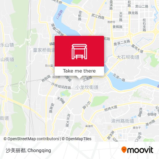 沙美丽都 map