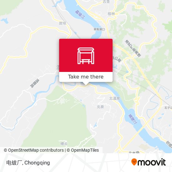电镀厂 map