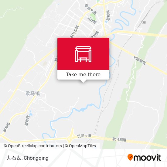 大石盘 map