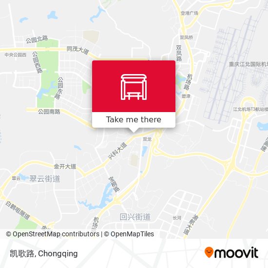 凯歌路 map