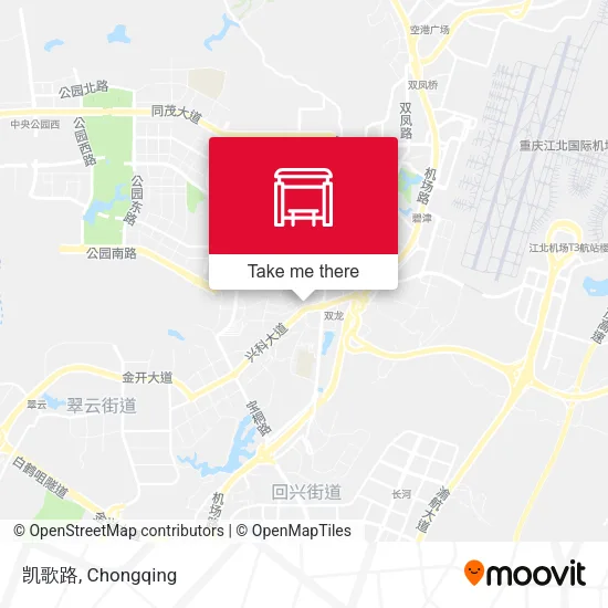凯歌路 map