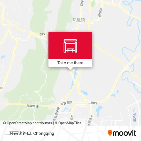 二环高速路口 map
