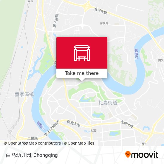 白马幼儿园 map