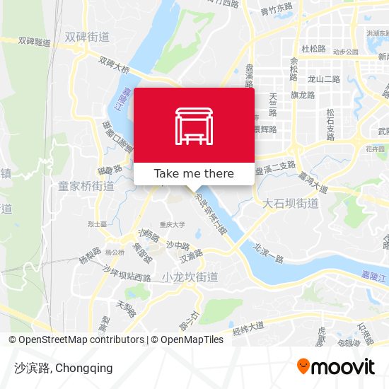 沙滨路 map