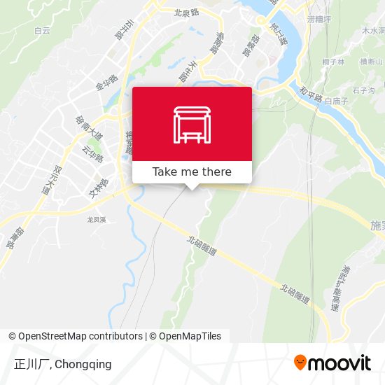 正川厂 map