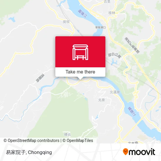 易家院子 map