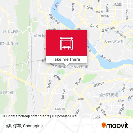临时停车 map
