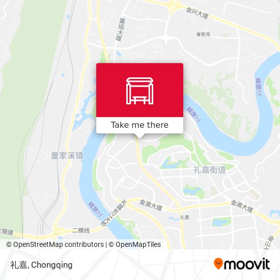 礼嘉 map