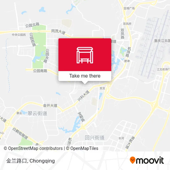 金兰路口 map