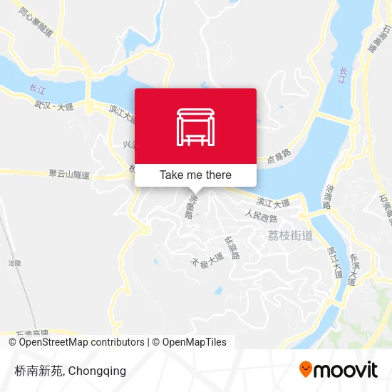 桥南新苑 map