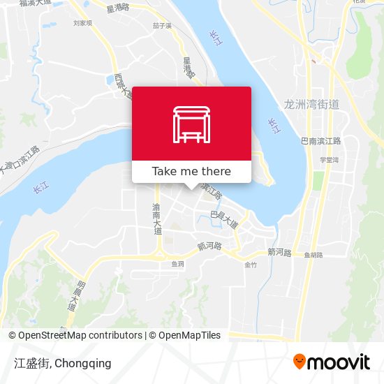 江盛街 map