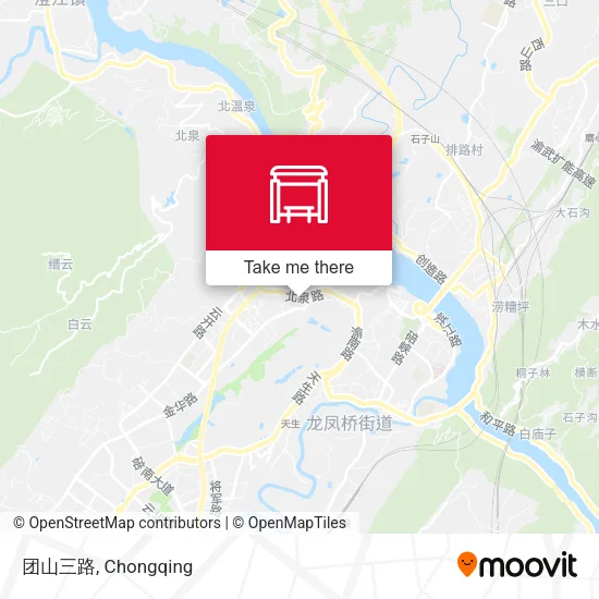团山三路 map
