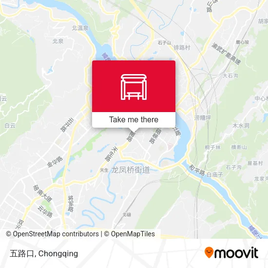 五路口 map