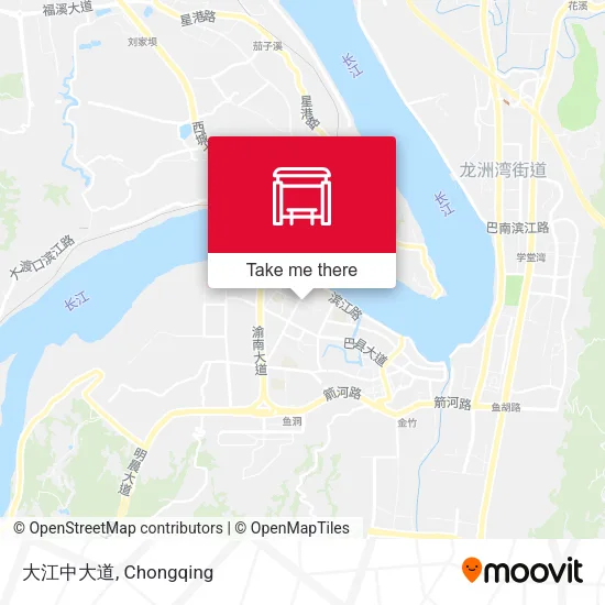 大江中大道 map