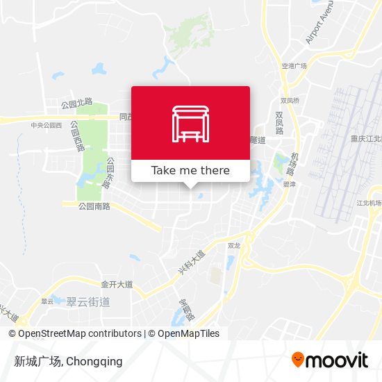 新城广场 map