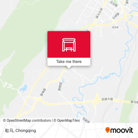 歇马 map