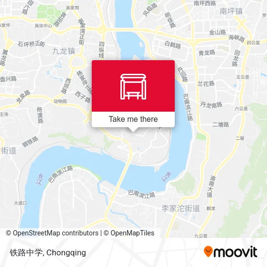 铁路中学 map