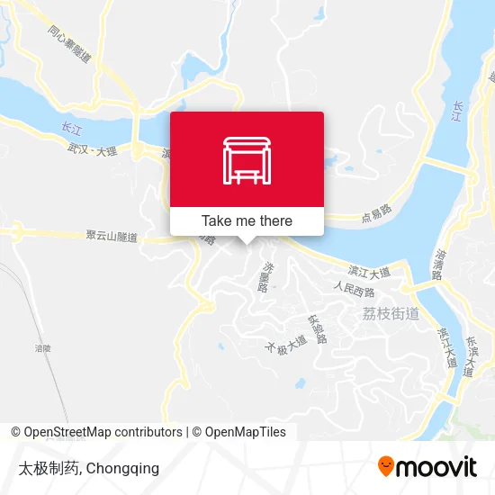 太极制药 map