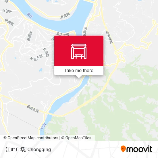 江畔广场 map