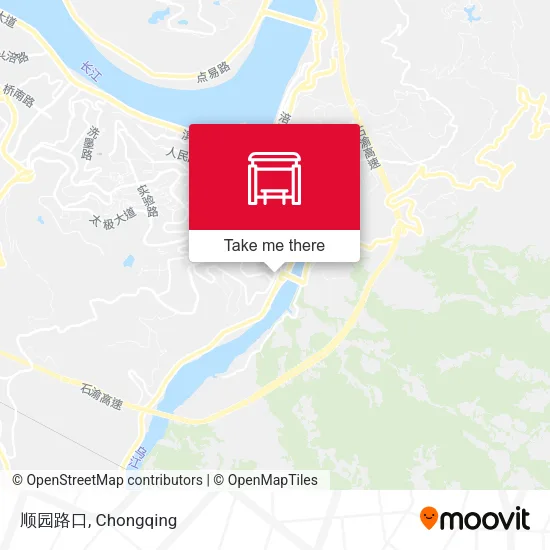 顺园路口 map