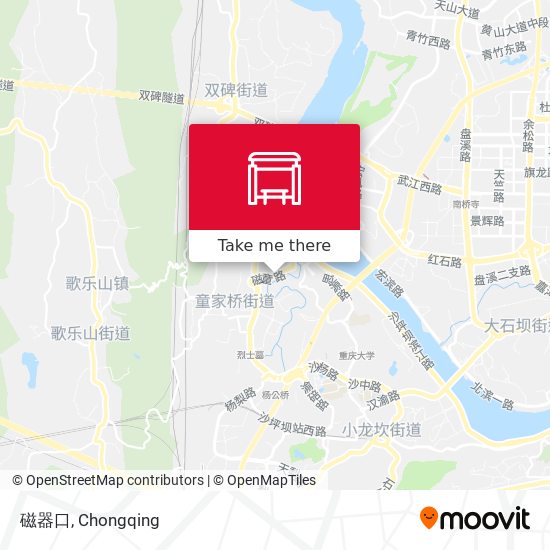 磁器口 map