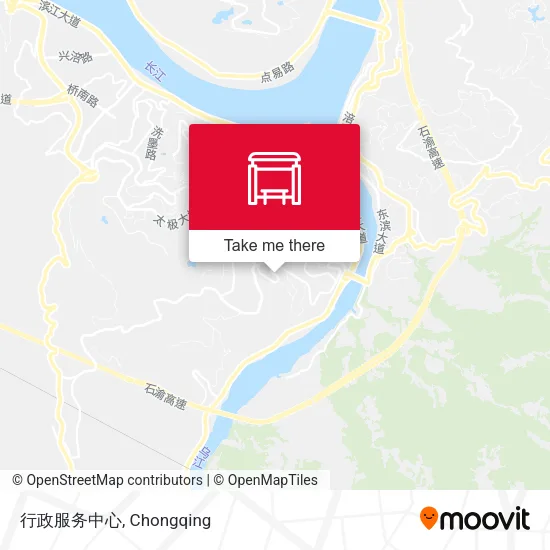 行政服务中心 map