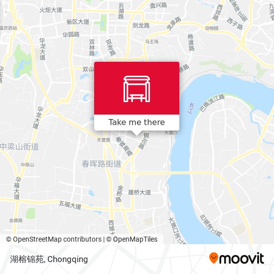 湖榕锦苑 map