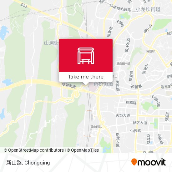 新山路 map