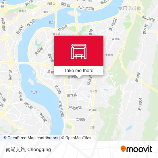 南湖支路 map