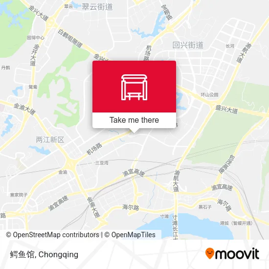 鳄鱼馆 map