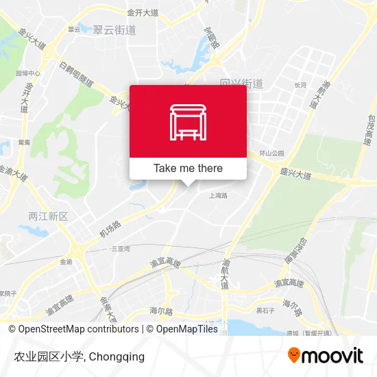 农业园区小学 map