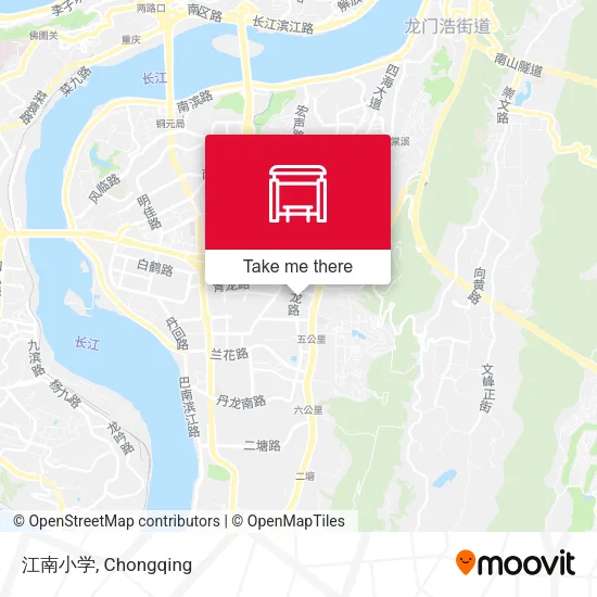 江南小学 map