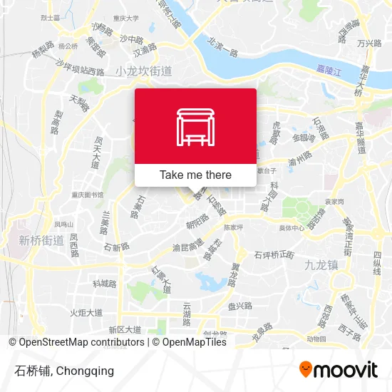 石桥铺 map