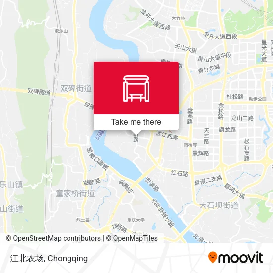 江北农场 map
