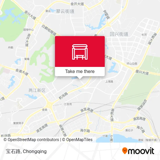 宝石路 map
