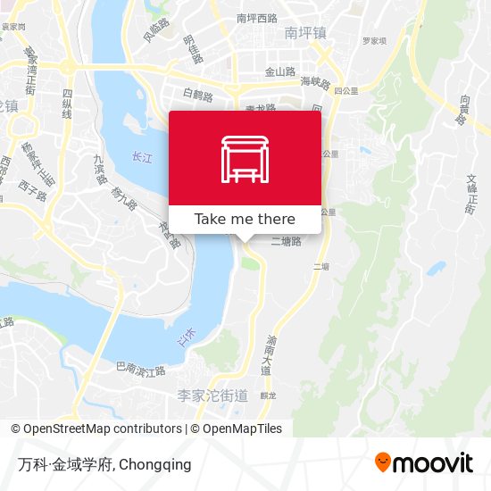 万科·金域学府 map